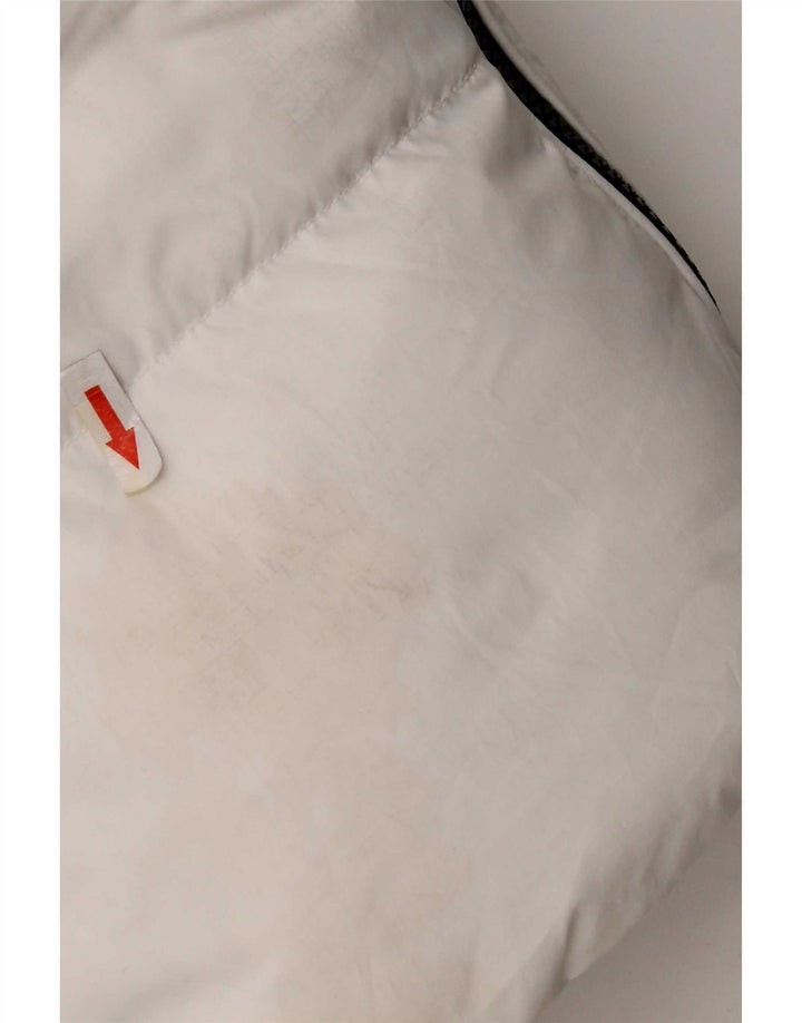 Tommy Hilfiger Ανδρικό μπουφάν με κουκούλα UK 38 Medium White Polyester