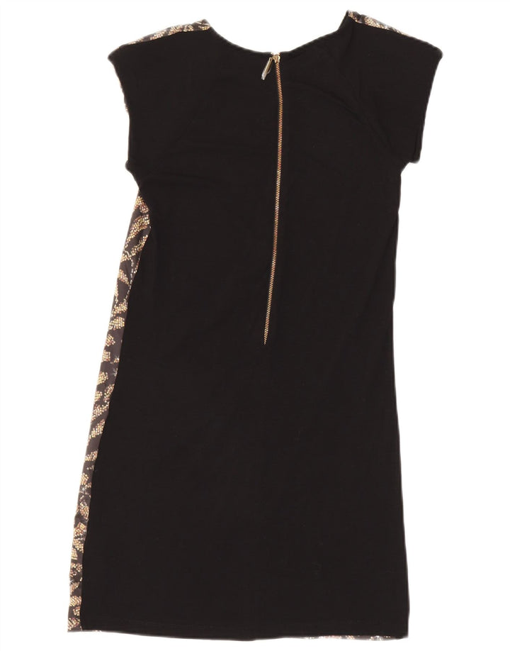 Ted Baker Γυναικείο Φόρεμα Shift Νούμερο 0 2XS Μαύρο Floral Πολυεστέρας