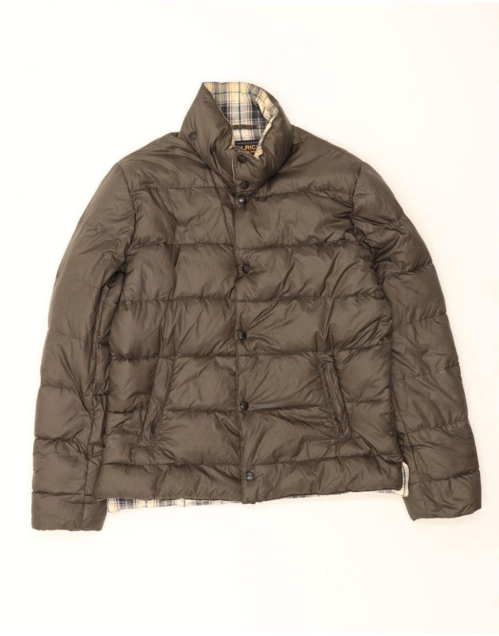 Woolrich Ανδρικό μπουφάν με επένδυση UK 40 Large Khaki Nylon Classic