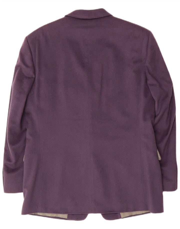 Rene Lezard Ανδρικό σακάκι σακάκι με 2 κουμπιά IT 52 XL Purple Cashmere