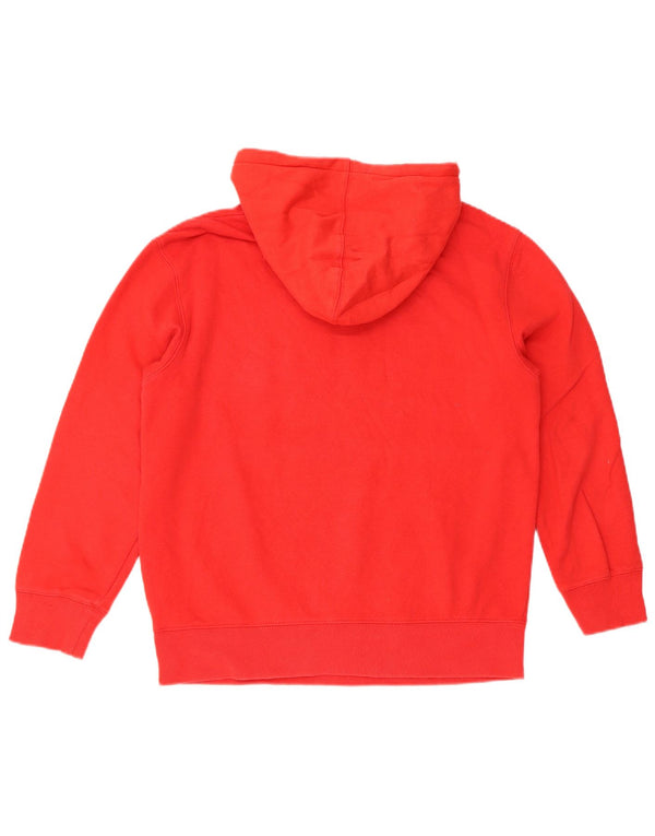 Gap Girls Graphic Loose Fit Hoodie Jumper 11-12 Years XL Red Cotton