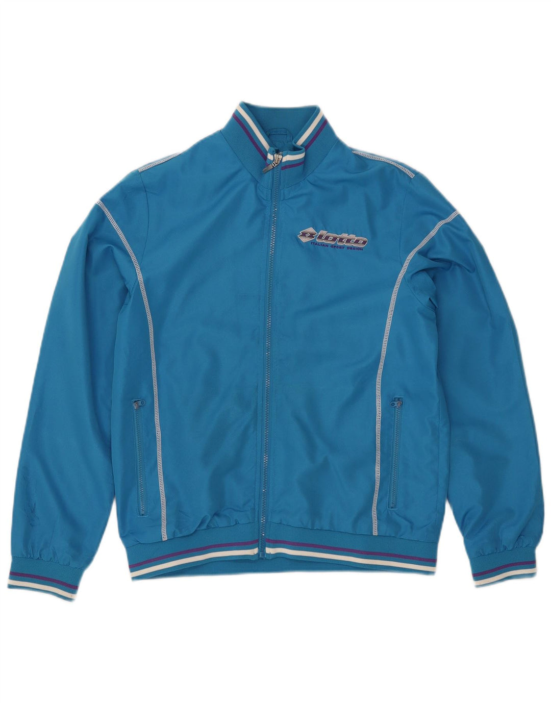 LOTTO Boys Tracksuit Top Jacket 15-16 Years XL Blue
