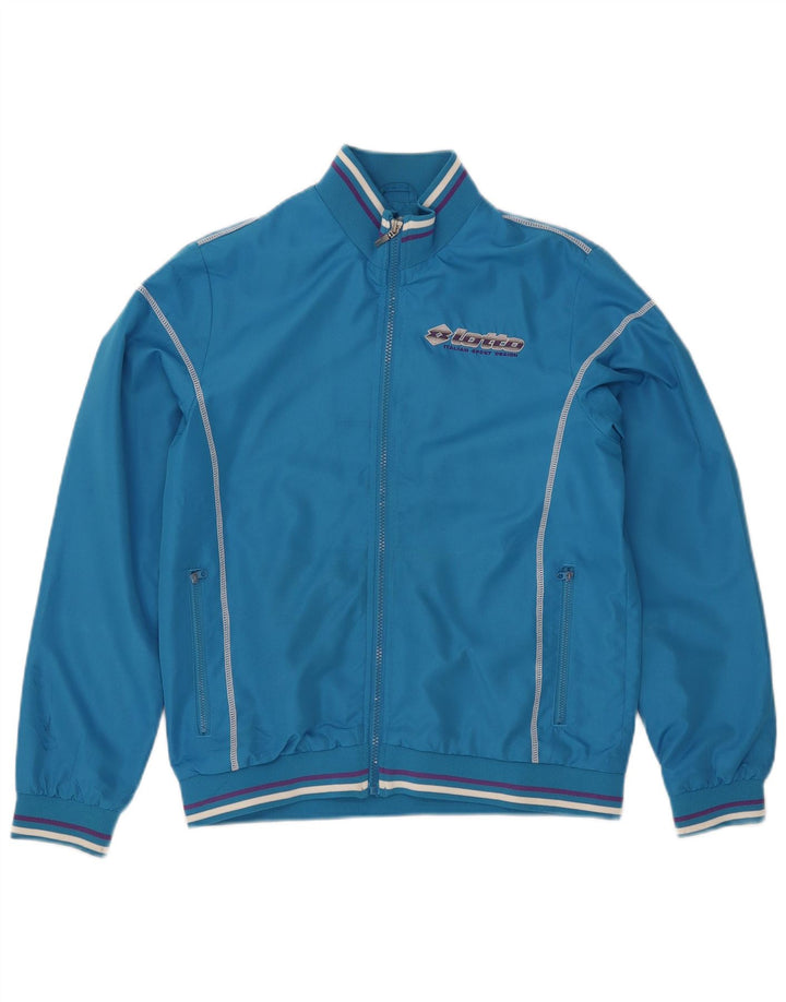 LOTTO Boys Tracksuit Top Jacket 15-16 Years XL Blue