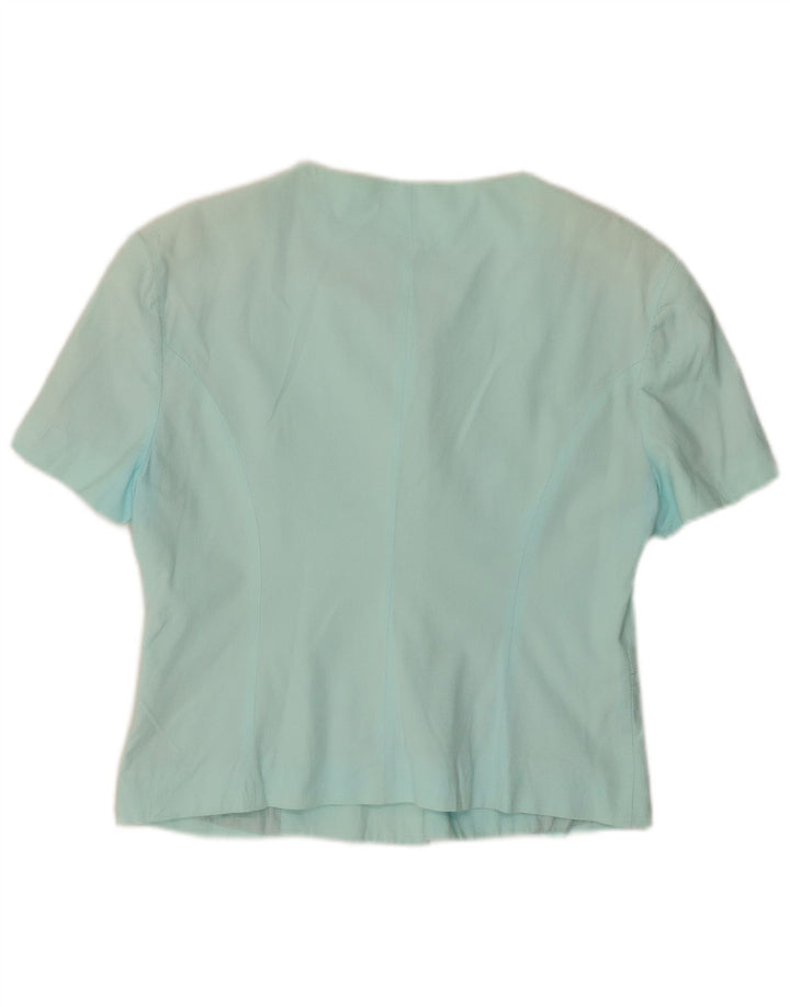 BENETTON Γυναικείο κοντομάνικο μπουφάν IT 44 μεσαίου τιρκουάζ