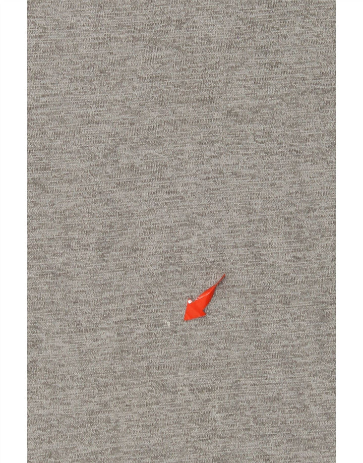 Ανδρικό T-Shirt Climalite ADIDAS Top Large Grey Flecked