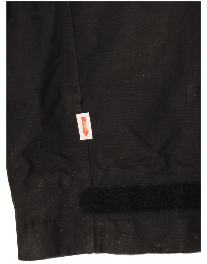 HELLY HANSEN Ανδρικό μπουφάν βροχής με κουκούλα UK 38 Medium Black Nylon