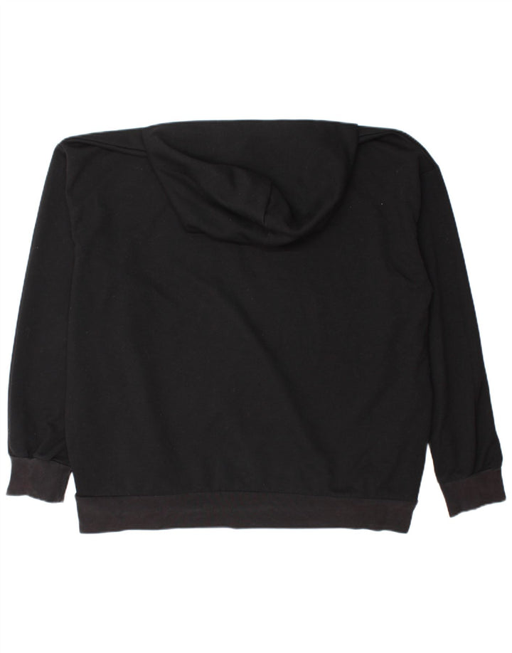 Zara Mens Hoodie Jumper XL Black