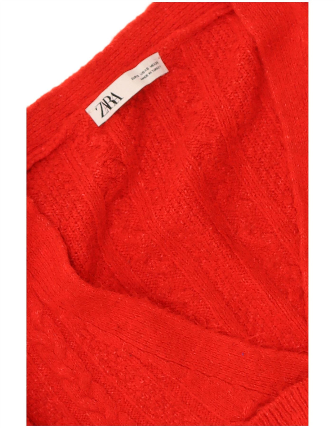 Ζακέτα Zara Crop Oversized UK 10 Small Red