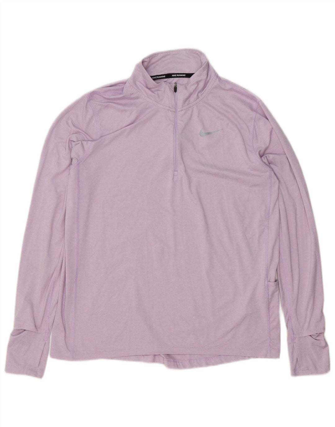 Γυναικεία φόρμα πουλόβερ με φερμουάρ Nike Dri Fit Top UK 14 Medium Purple