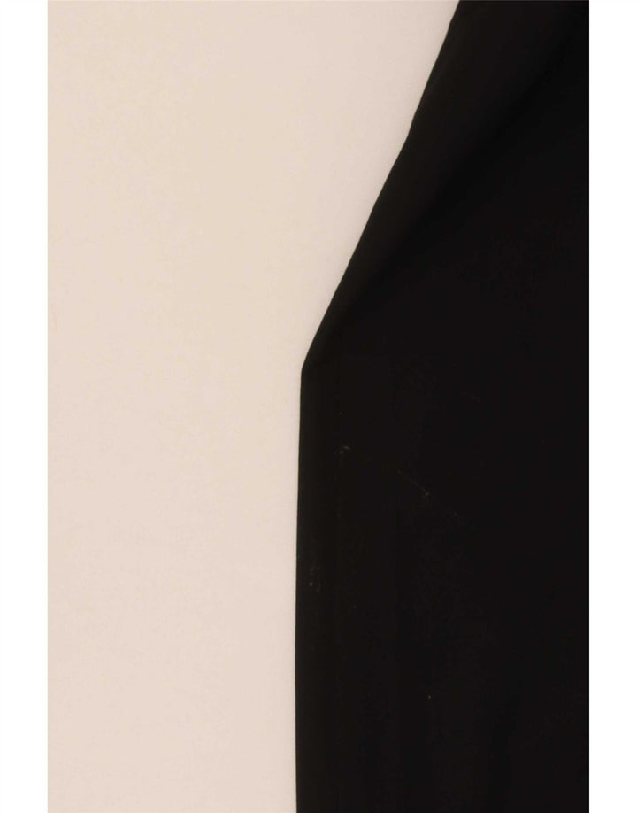 Zara Γυναικείο ίσιο παντελόνι Chino EU 40 Medium W30 L34 Μαύρο Πολυεστέρας