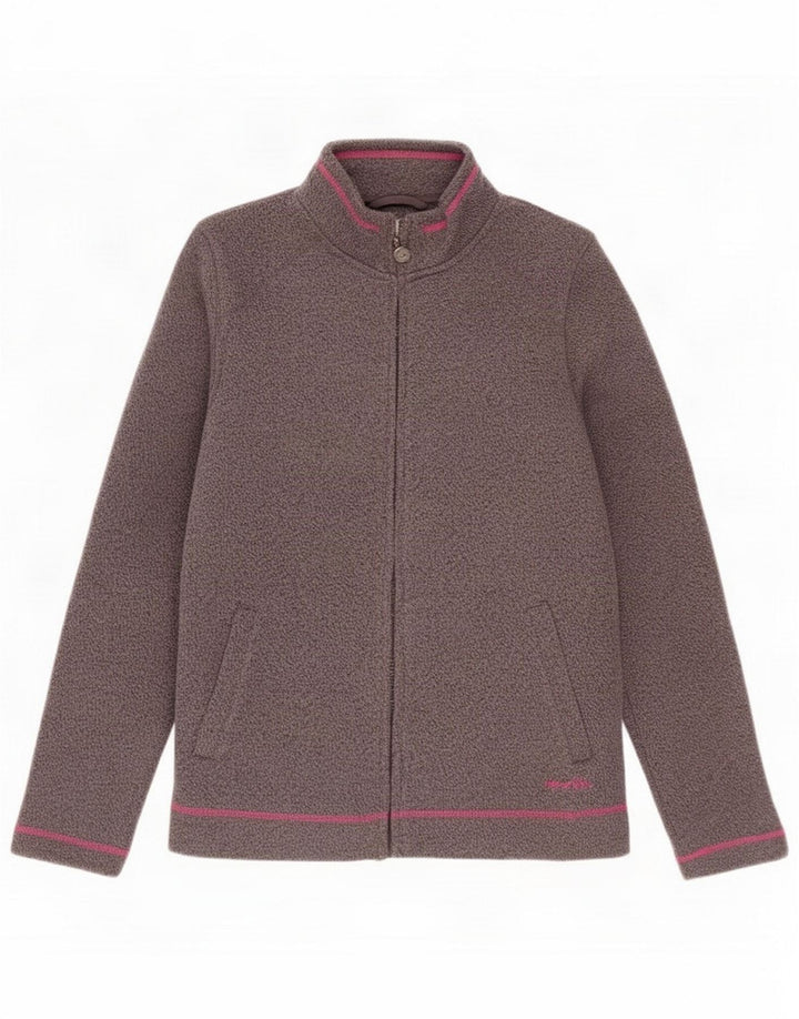 Weird Fish γυναικεία αθλητική φόρμα Top Jacket UK 10 Small Grey Flecked Polyester