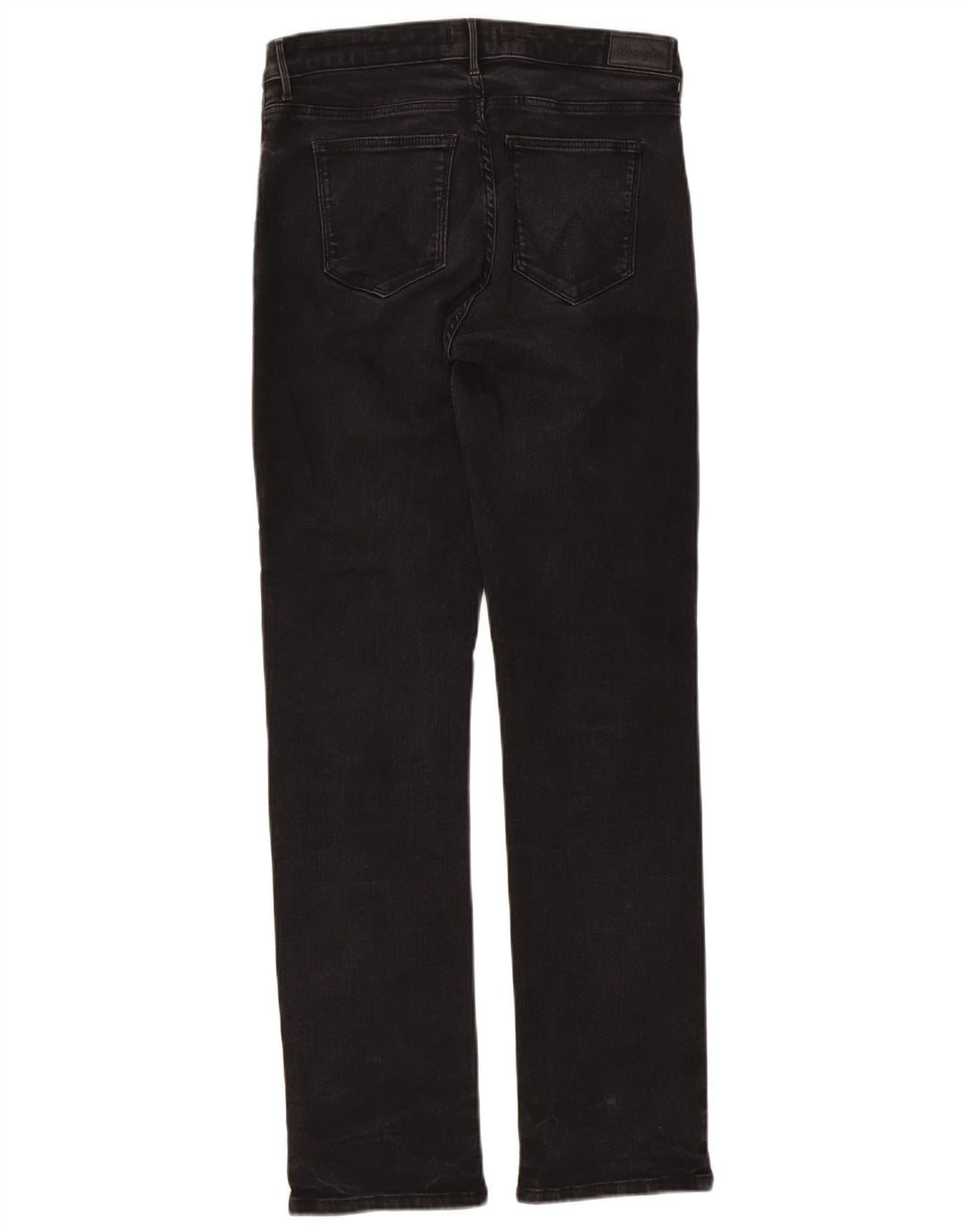 Γυναικείο ίσιο τζιν Wrangler W32 L32 μαύρο βαμβακερό
