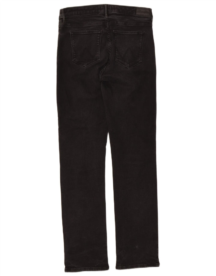 Γυναικείο ίσιο τζιν Wrangler W32 L32 μαύρο βαμβακερό
