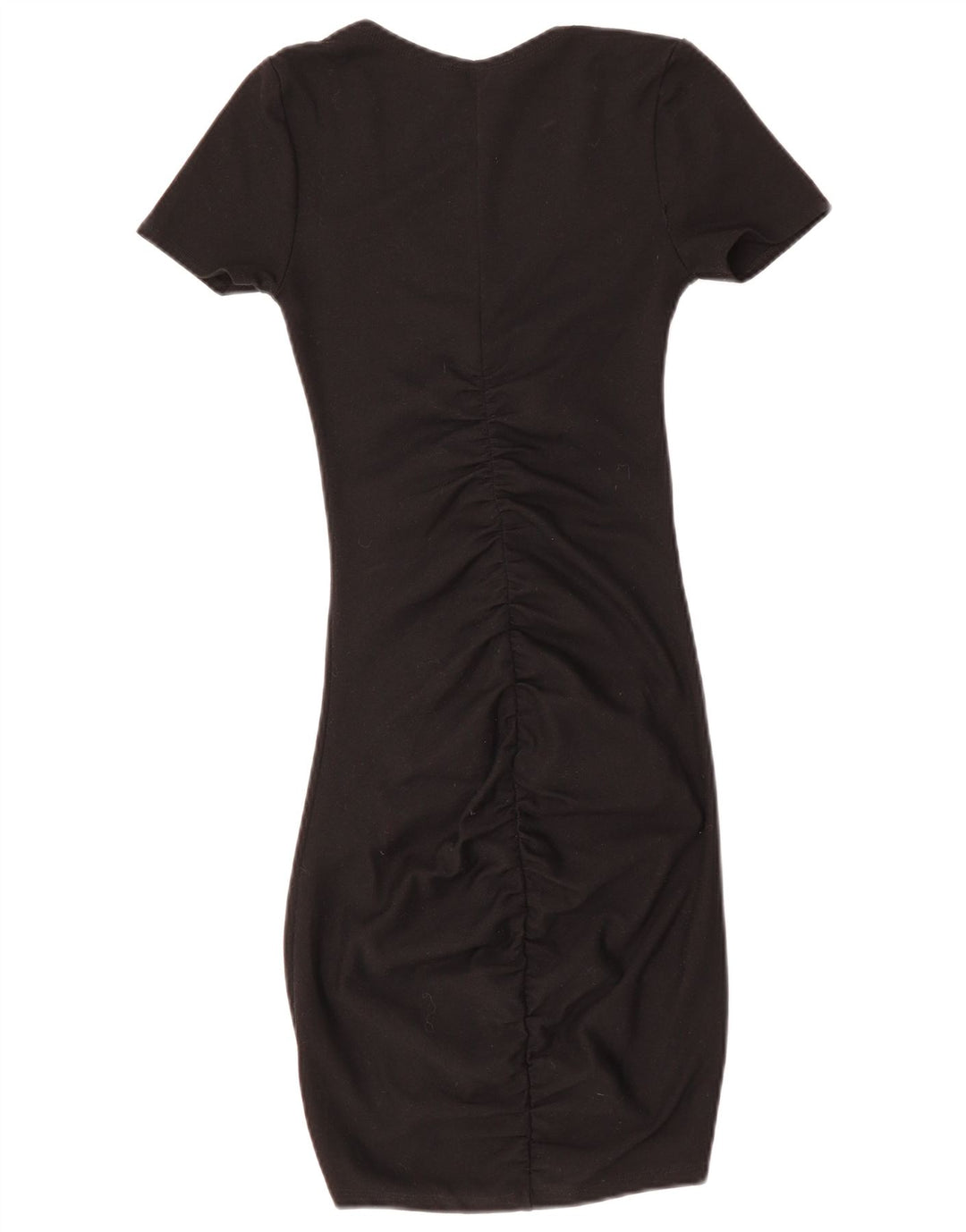 ZARA Γυναικείο Φόρεμα Bodycon UK 8 Small Black