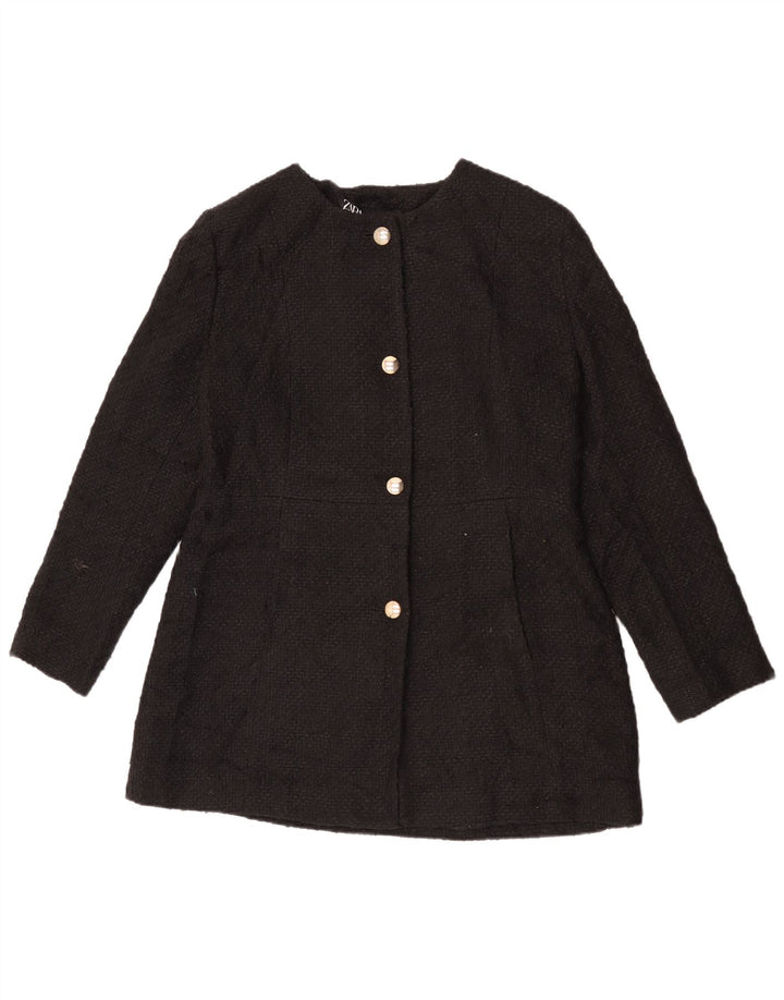 Zara Γυναικείο σακάκι blazer 4 κουμπιών UK 18 XL μαύρο