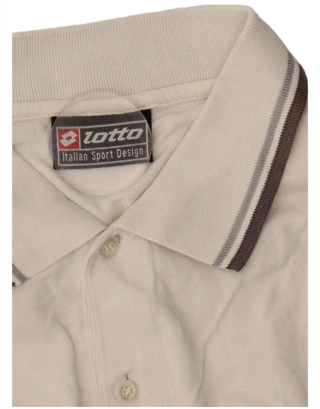 Lotto Mens A.C. Cesena Polo πουκάμισο XL Λευκό