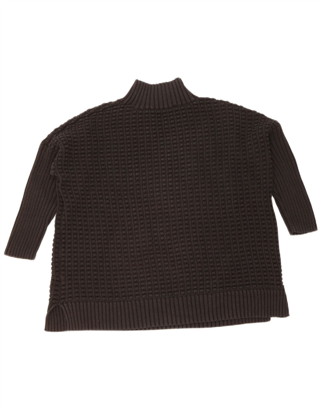 FRENCH CONNECTION Womens Turtle Neck Jumper Sweater UK 14 Medium Black