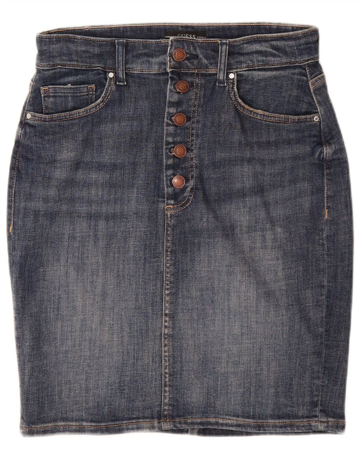 Γυναικεία Τζιν Φούστα Guess W29 Μεσαίο Μπλε