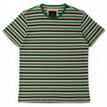 CREW CLOTHING Mens T-Shirt Top Small Multicoloured Striped Cotton