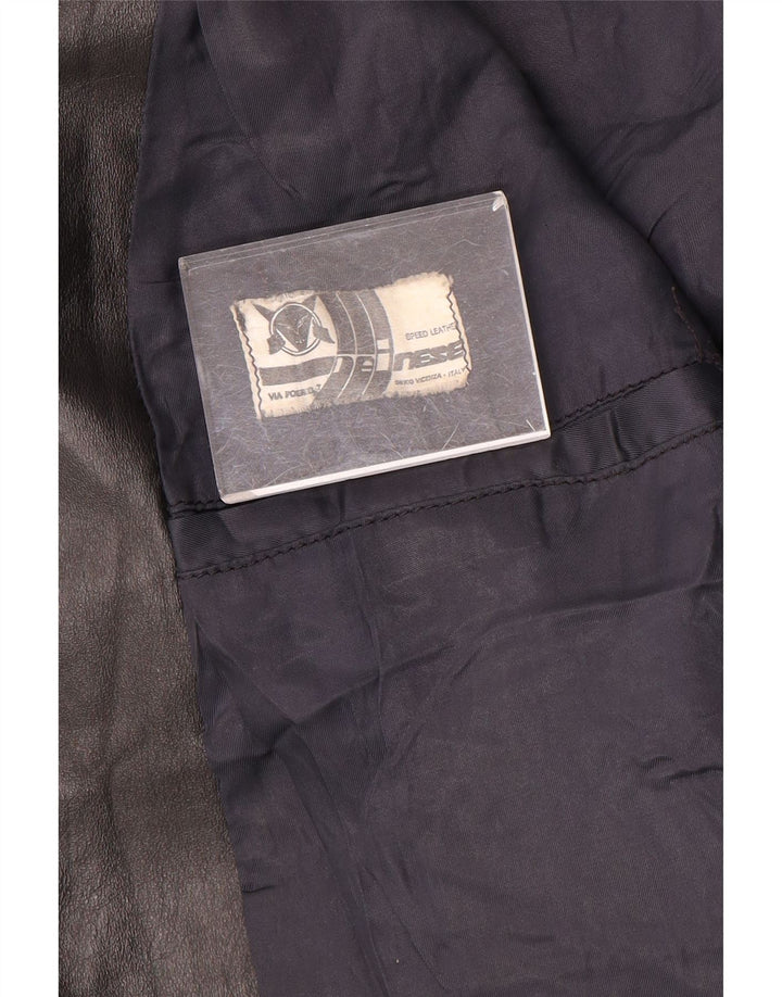 Dainese Γυναικείο Biker Δερμάτινο Μπουφάν UK 14 Medium Black Leather