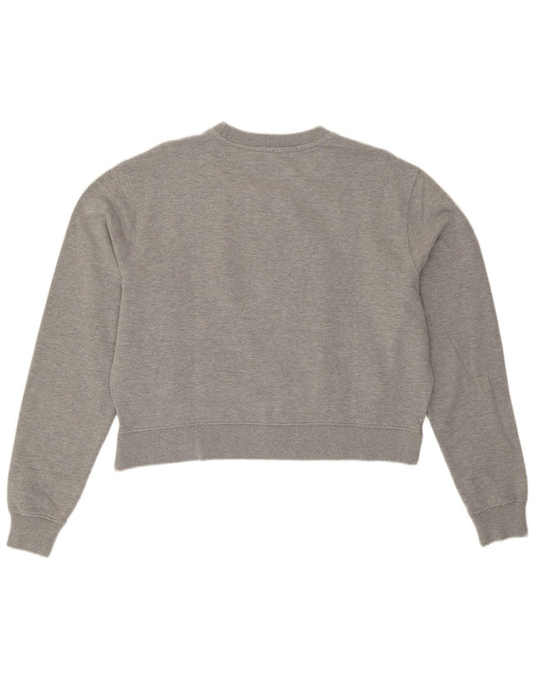Diesel γυναικεία φόρμα oversized Top Jacket UK 14 Medium Grey Cotton