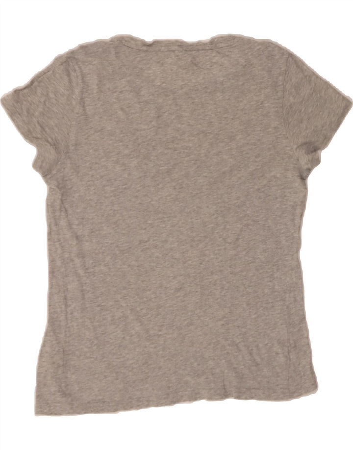 PUMA Womens Graphic T-Shirt Top UK 12 Medium Grey Cotton Vintage Puma and Second-Hand Puma from Messina Hembry 