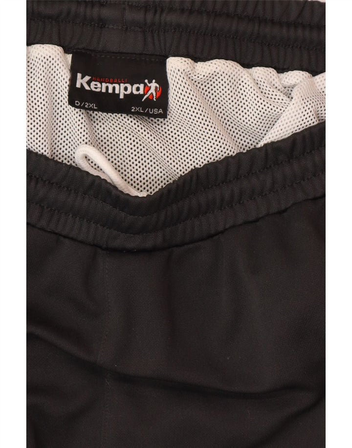 Ανδρικό γραφικό αθλητικό σορτς VINTAGE 2XL Γκρι Colourblock