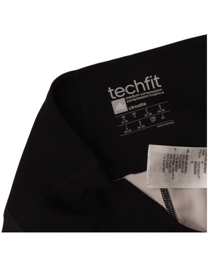 Γυναικεία κολάν Adidas Climalite Abstract Pattern UK 8/10 Small Black