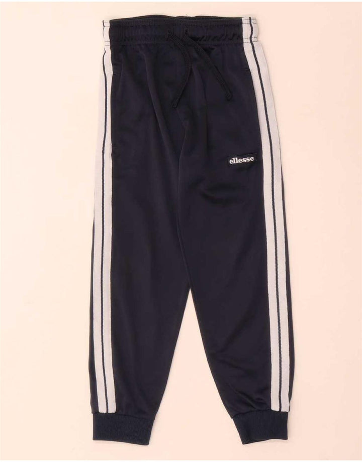 Ellesse Boys Full αθλητική φόρμα 6-7 ετών Navy Blue Colorblock Polyester