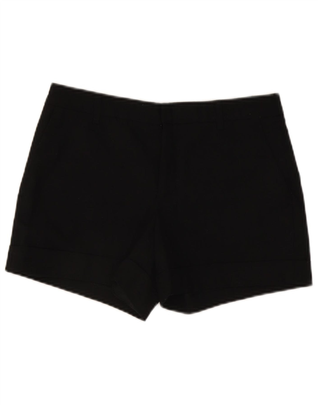 Zara Γυναικείο Σορτς Chino Small W26 Μαύρο Πολυεστέρα