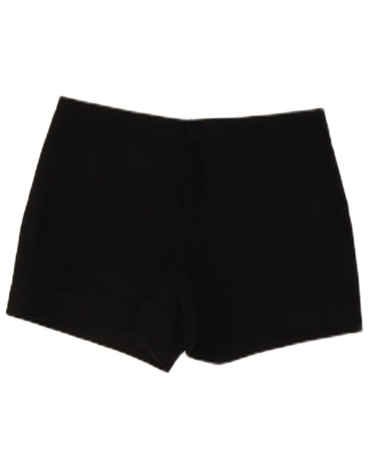 Zara Γυναικείο Σορτς Chino Small W26 Μαύρο Πολυεστέρα