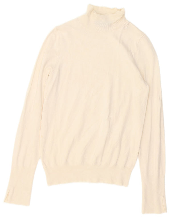 Zara Γυναικείο πουλόβερ με λαιμό χελώνα UK 10 Small Beige