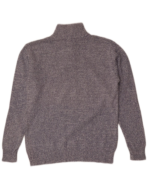 Ανδρικό πουλόβερ Kappa με φερμουάρ XL Blue Flecked