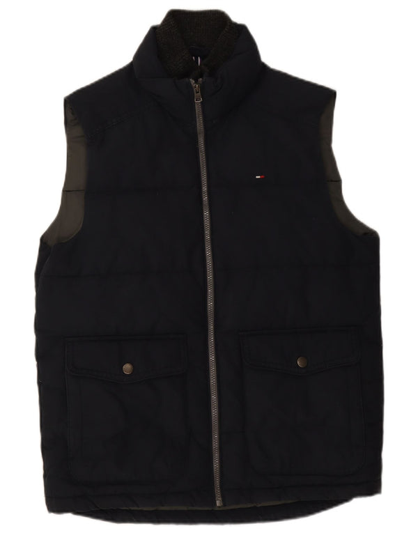 Tommy Hilfiger Ανδρική επένδυση Gilet UK 36 Small Navy Blue Cotton