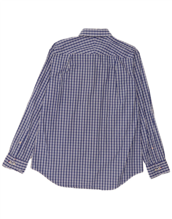 Charles Tyrwhitt Ανδρικό πουκάμισο μεγάλο μπλε βαμβακερό
