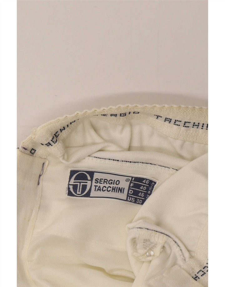 Sergio Tacchini Γυναικείο σορτς IT 46 Large W32 White Colourblock
