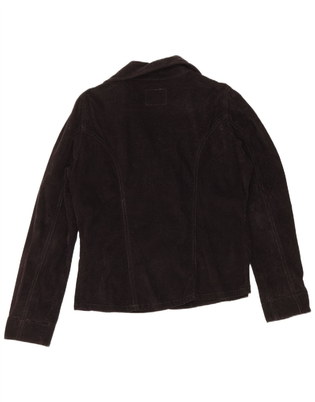 Γυναικείο παλτό Levi's Corduroy Pea UK 16 Large Black Cotton