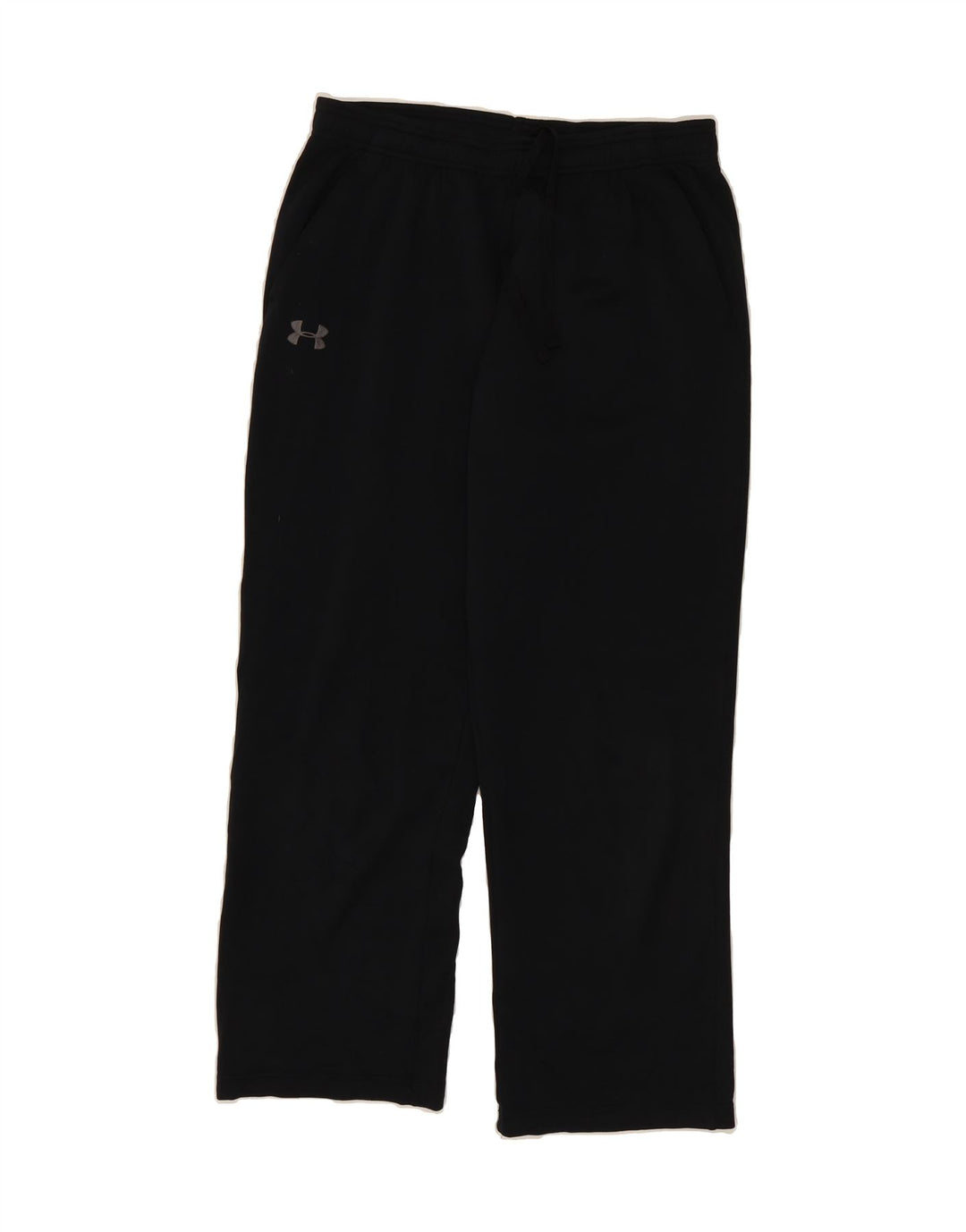 UNDER ARMOUR Womens Tracksuit Trousers UK 14 Large  Black Polyester Vintage Under Armour and Second-Hand Under Armour from Messina Hembry 