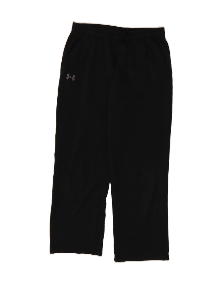 UNDER ARMOUR Womens Tracksuit Trousers UK 14 Large  Black Polyester Vintage Under Armour and Second-Hand Under Armour from Messina Hembry 