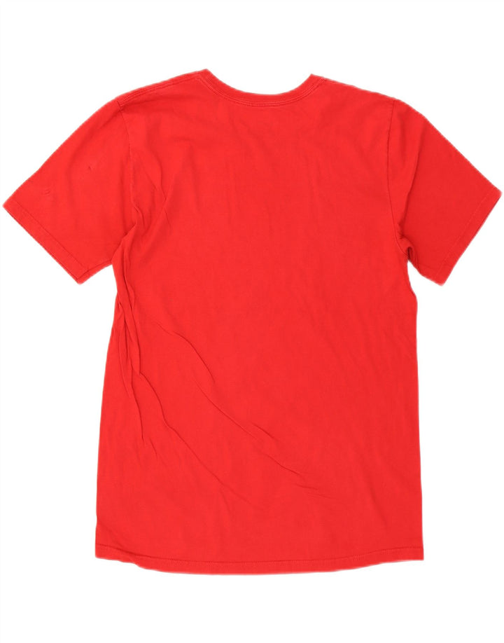 NIKE Mens Coupe Standard Standard Fit Graphic T-Shirt Top Medium Red Vintage Nike and Second-Hand Nike from Messina Hembry 
