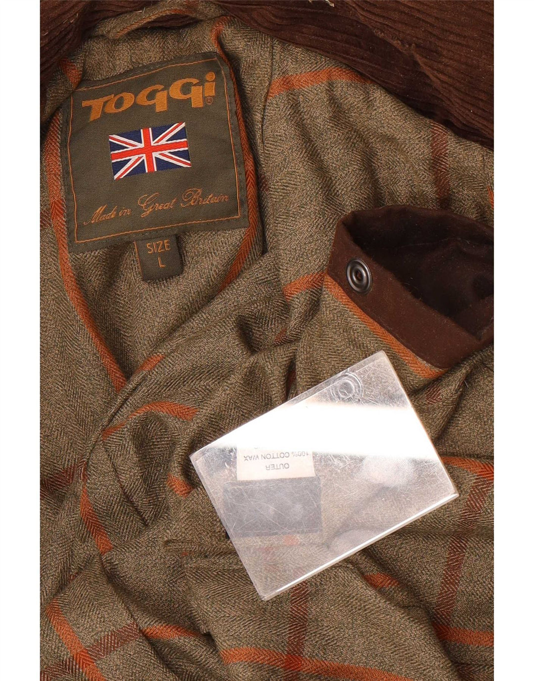 Toggi Γυναικείο παλτό από κερωμένο βαμβάκι UK 16 Large Brown