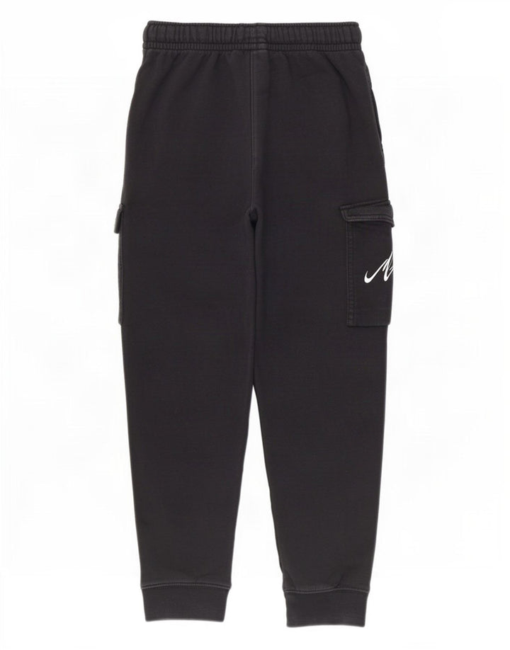 Παντελόνι αθλητικής φόρμας Nike Boys Cargo Joggers 10-11 ετών μεσαίο μαύρο βαμβακερό