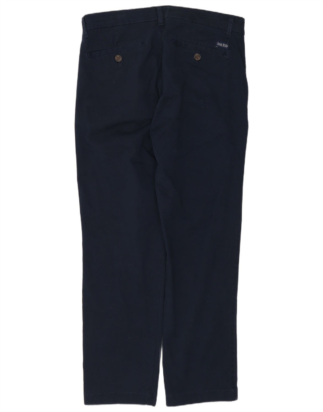 JACK WILLS Ανδρικό παντελόνι Chino με καρφίτσα W32 L29 Μπλε βαμβακερό