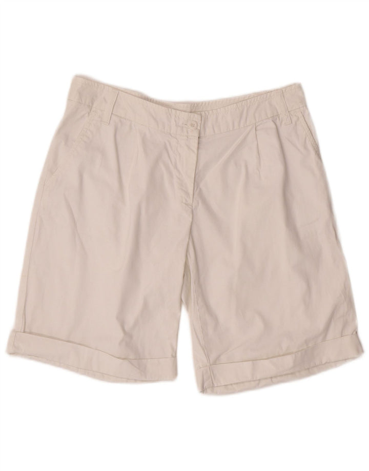 Fred Perry Γυναικείο σορτς Chino IT 44 Medium W30 Λευκό βαμβακερό