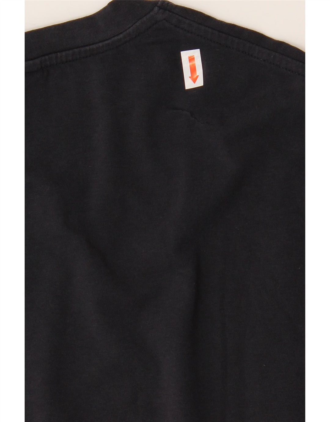 TRUSSARDI JEANS Ανδρικό T-Shirt Top Μεσαίο μαύρο βαμβακερό
