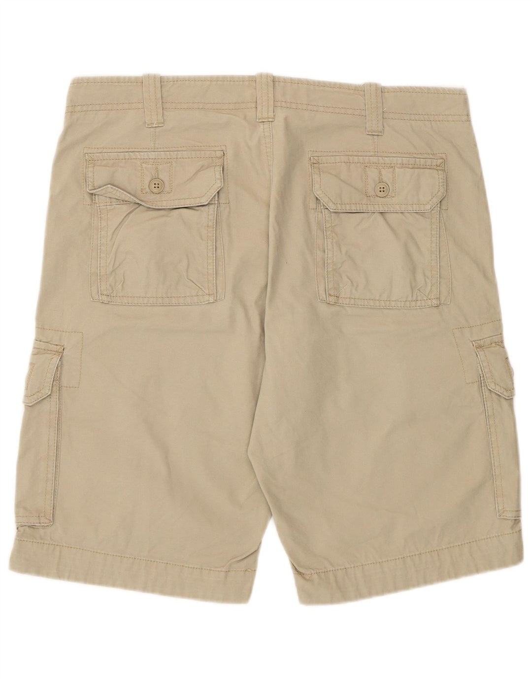 Ανδρικό σορτς Benetton Cargo IT 48 Medium W32 Μπεζ βαμβακερό