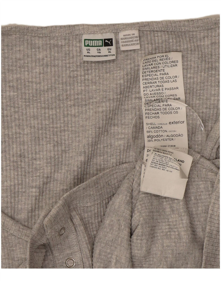 Puma Γυναικείο μακρυμάνικο τοπ UK 18 XL Γκρι