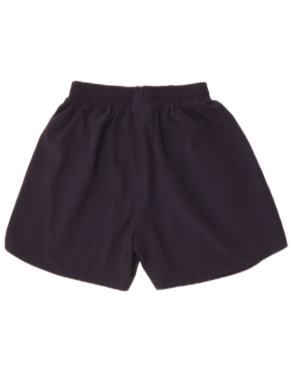 Under Armour Boys Sport Short 11-12 Years Navy Blue Polyester