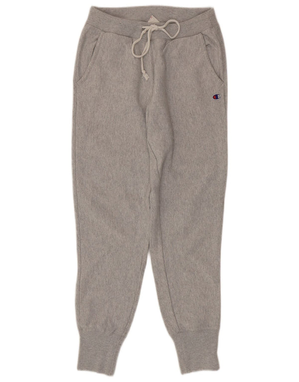 Champion Γυναικεία αθλητική φόρμα Παντελόνι Joggers UK 8 Small Grey Cotton