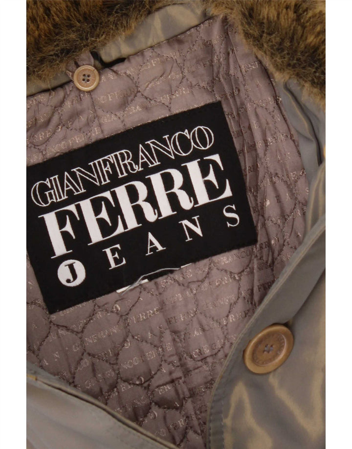 Gianfranco Ferre Γυναικεία καμπαρντίνα UK 12 Medium Grey